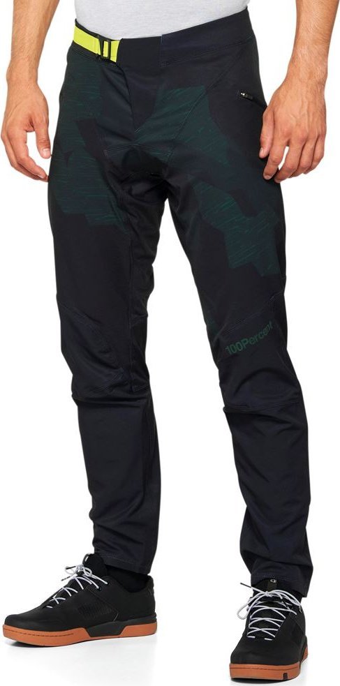100% Spodnie męskie 100% AIRMATIC LE Pants black camo roz. 36 (EUR 50) (NEW 2022)