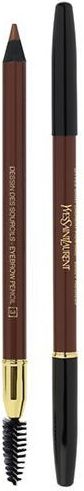 Yves Saint Laurent Dessin Des Sourcils Eyebrow Pencil kredka do brwi ze szczoteczką 2 Dark Brown 1.3g