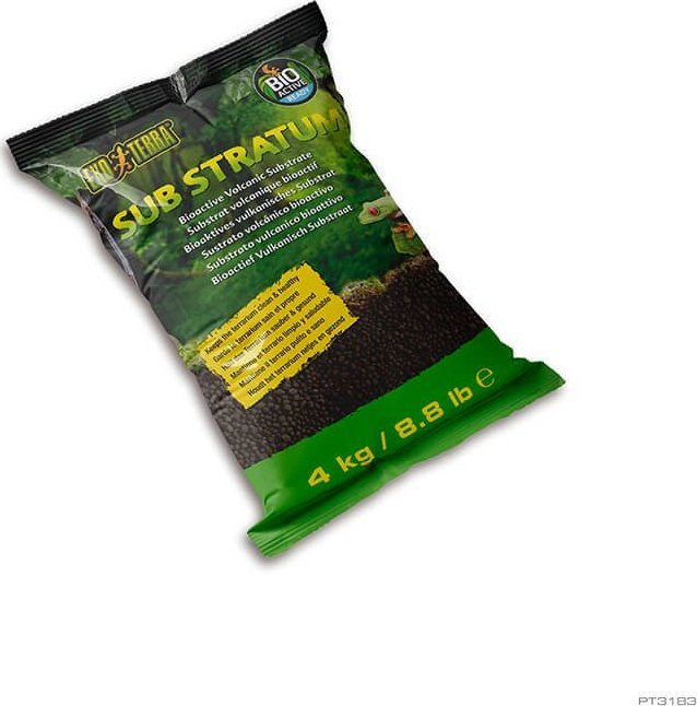 Exo Terra Sub Stratum BioactiveVolcanic Sub, podłoże do terrarium, dla żab, 4kg
