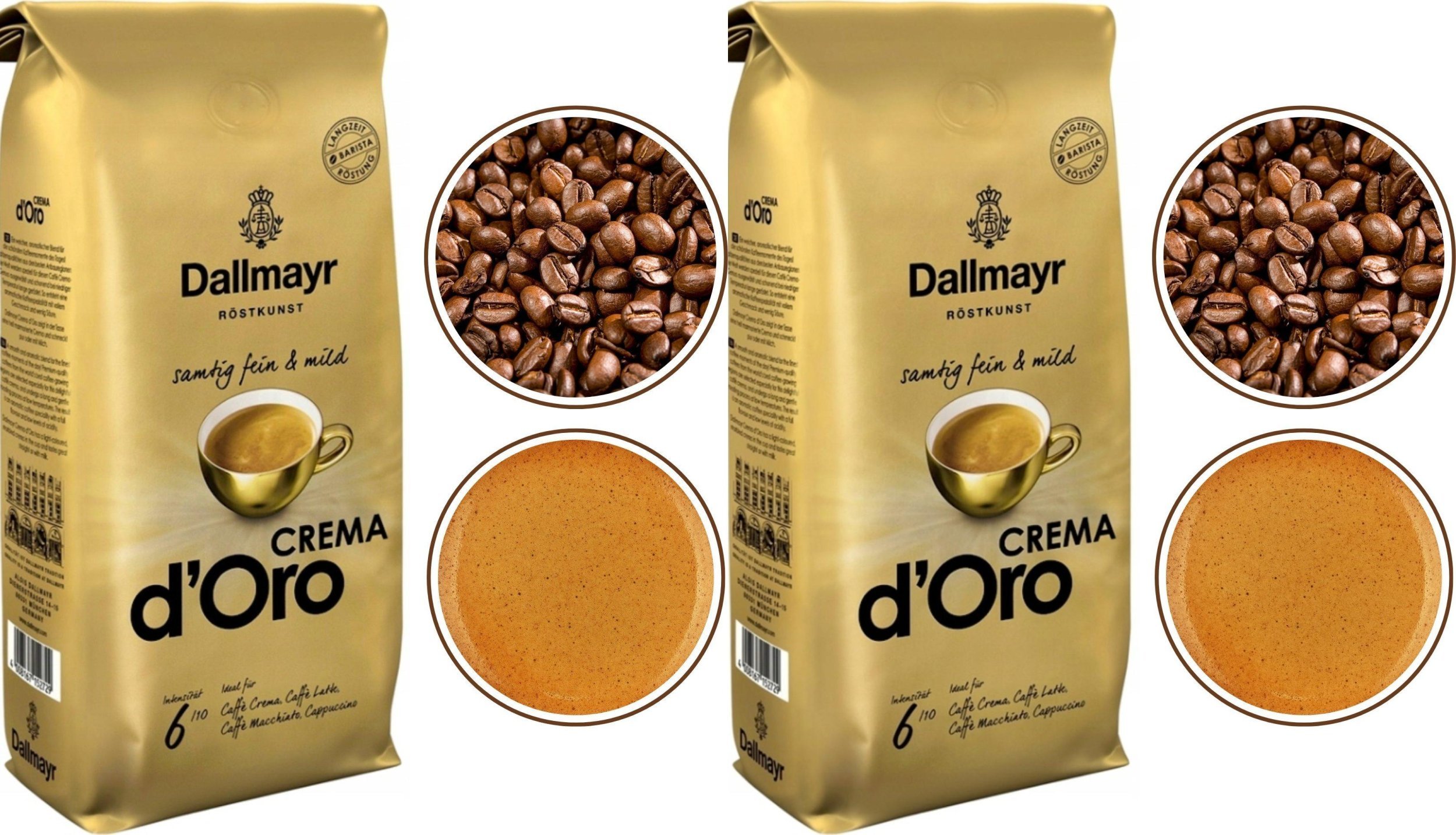 Kawa ziarnista Dallmayr Crema DOro 2 kg