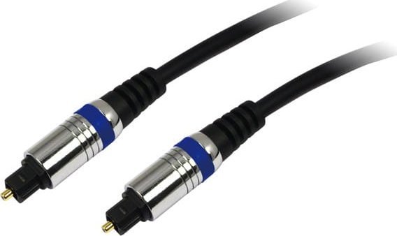 Kabel LogiLink Toslink - Toslink 1.5m srebrny (CAB1101)
