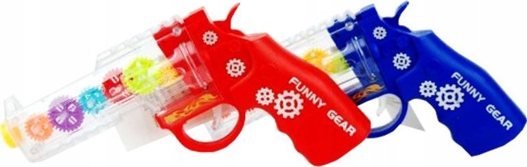 Dromader Pistolet na baterie światło, dźwięk 3wz, p12 - mix cena za 1 szt