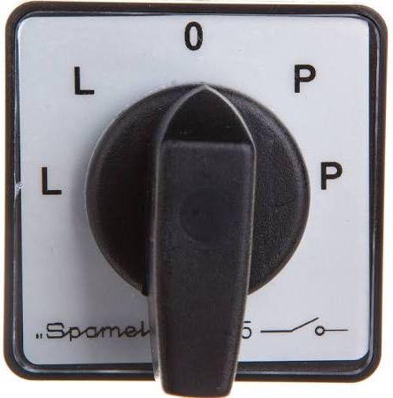 Spamel Łącznik krzywkowy Dahlandera nawrotny 3P 16A do wbudowania (SK10-7.8538P03)