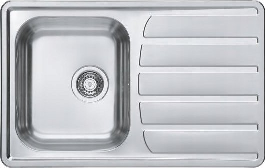 Zlewozmywak Alveus Alveus ZOOM MAXIM 20 SAT 79x50 1K zlew wpuszczany z syfonem