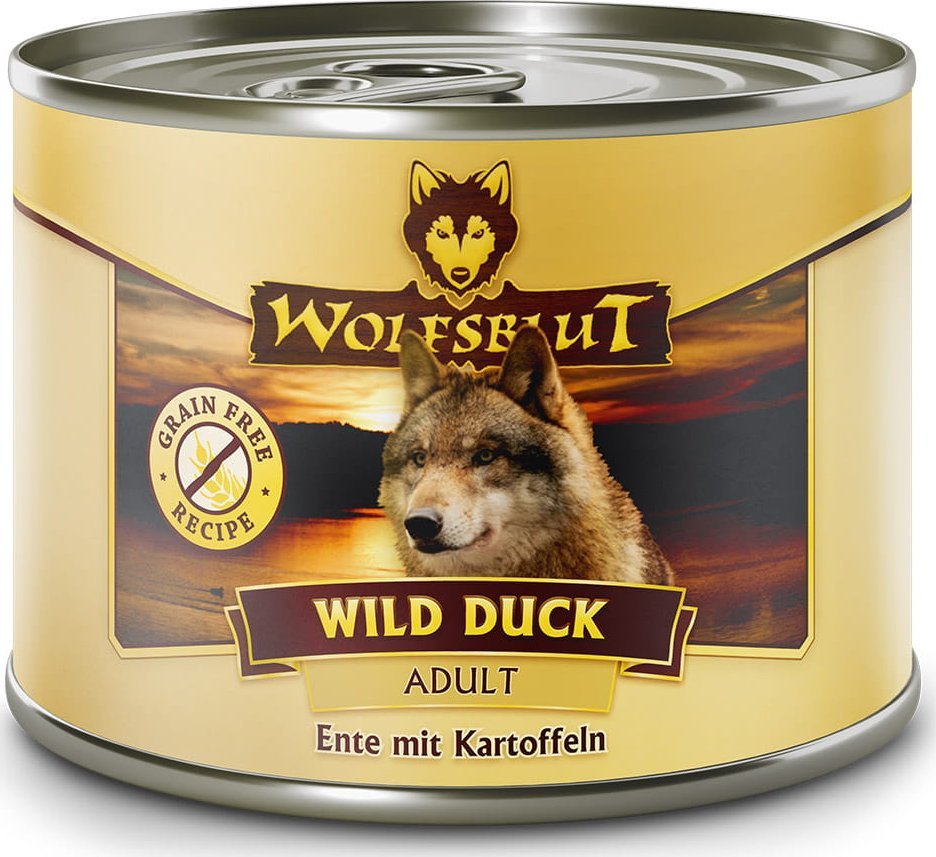 Wolfsblut Wolfsblut Adult Wild Duck Kaczka z ziemniakami 200g