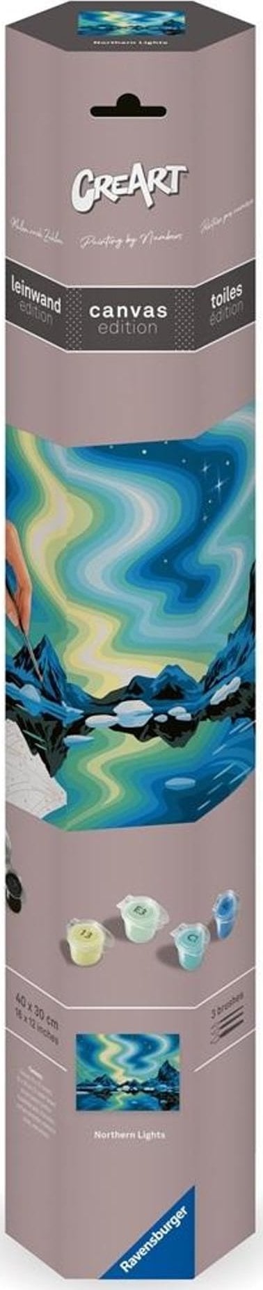 Ravensburger CreArt na płótnie: Zorza