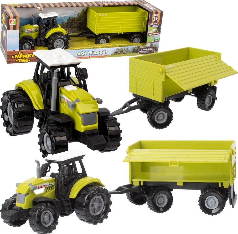 Ciągnik Traktor MASZYNA ROLNICZA Przyczepa