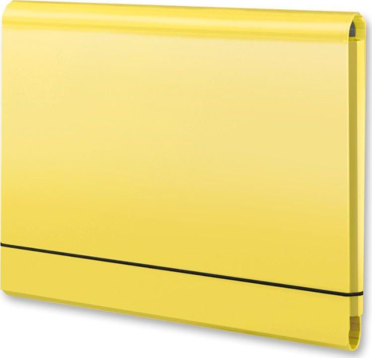 Penmate Teczka łamana A4 na gumkę jasny żółty PENMATE