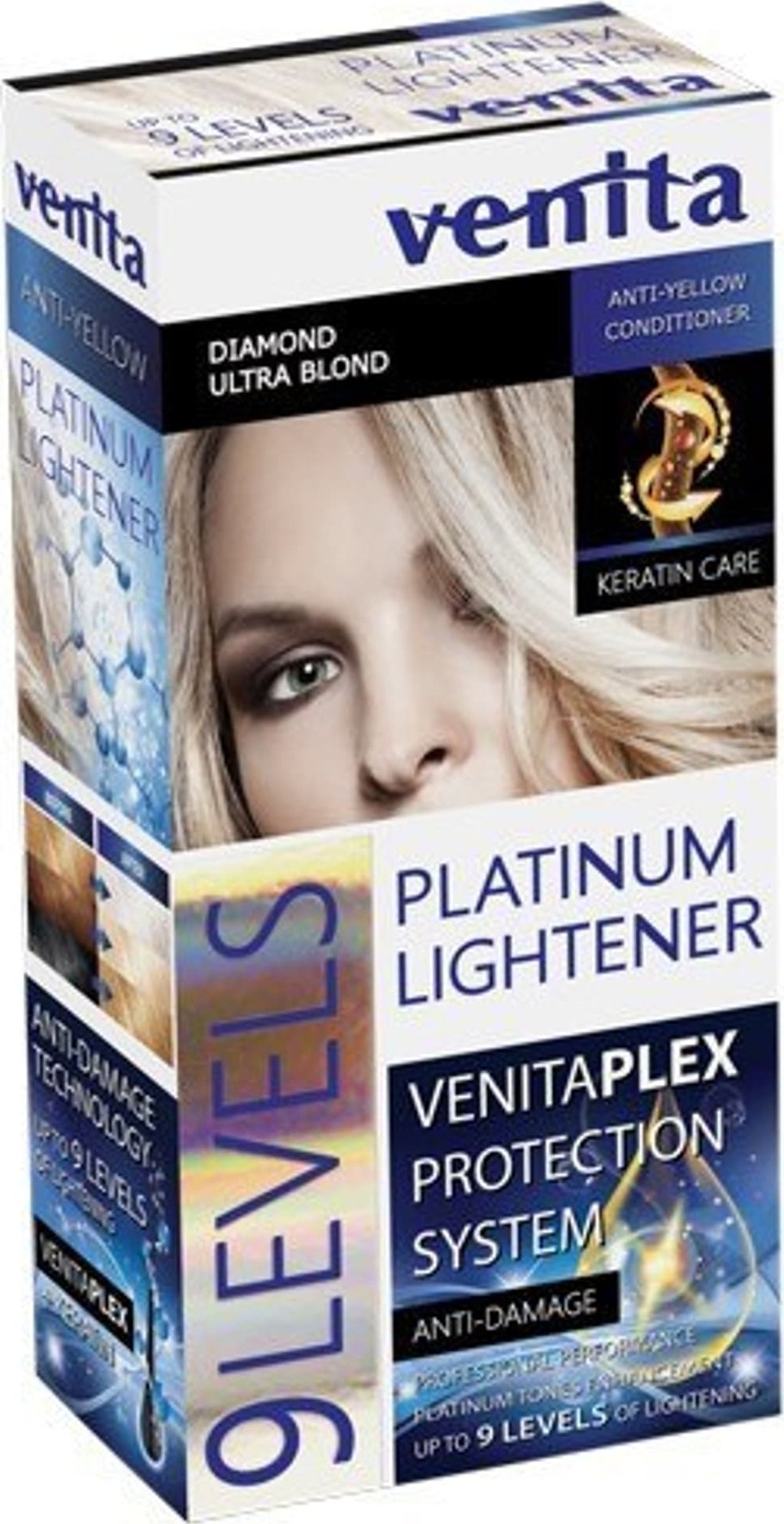 Venita VENITA Platynowy Rozjaśniacz do włosów (do 9 tonów) 1op.