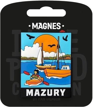 Pan Dragon Magnes I love Poland Mazury ILP-MAG-C-MAZ-41