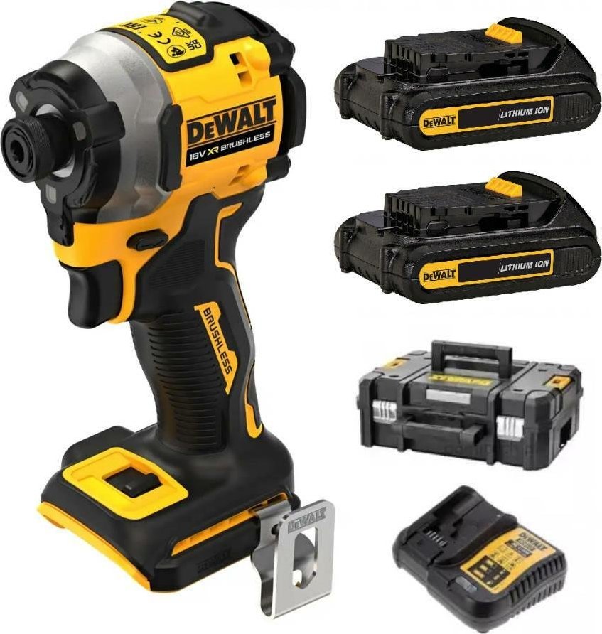 Dewalt DEWALT.ZAKRĘTARKA UDAR.18V 208Nm 2x2,0Ah TSTAK DCF850D2T