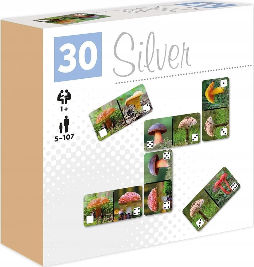 Domino grzyby 30 Silver 29000