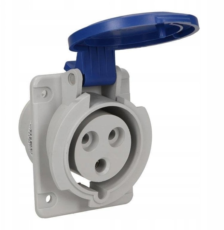 Gniazdo tablicowe skośne 32A 3P 230V IP54 SP23233