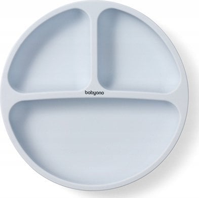 BabyOno 1482/01 TALERZ SILIKONOWY Z PRZYSSAWKĄ RÓŻOWY