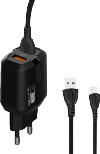 Ładowarka Somostel SMS-A139 2x USB-A 2.4 A (26575)