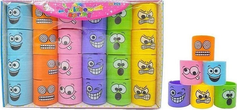 Adar Sprężyny tęczowe (24szt)