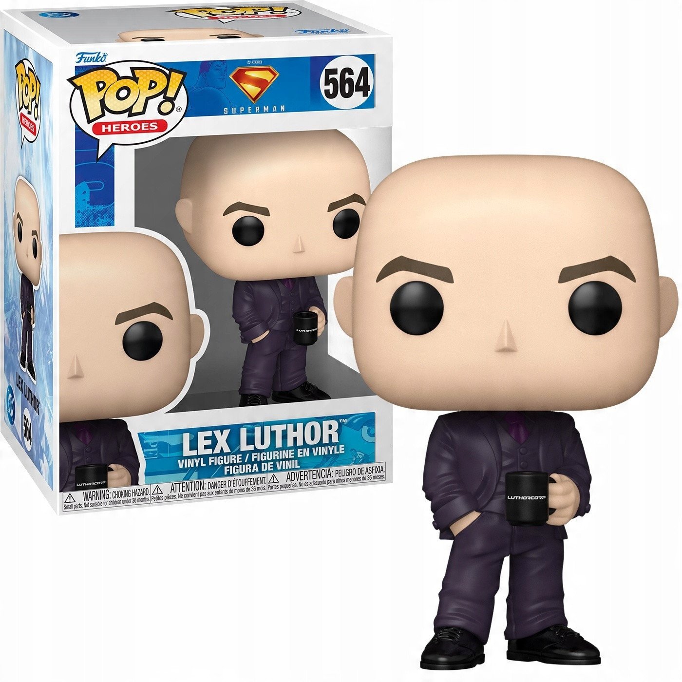FIGURKA FUNKO POP: DC: SUPERMAN 2025 - LEX LUTHOR 564