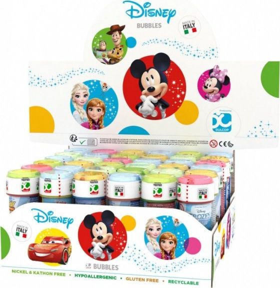 Brimarex Bańki mydlane Disney 60ml display 36 sztuk-5282000