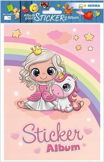 Herma HERMA Sticker Sammelalbum für Kids Prinzessin Sweetie A5
