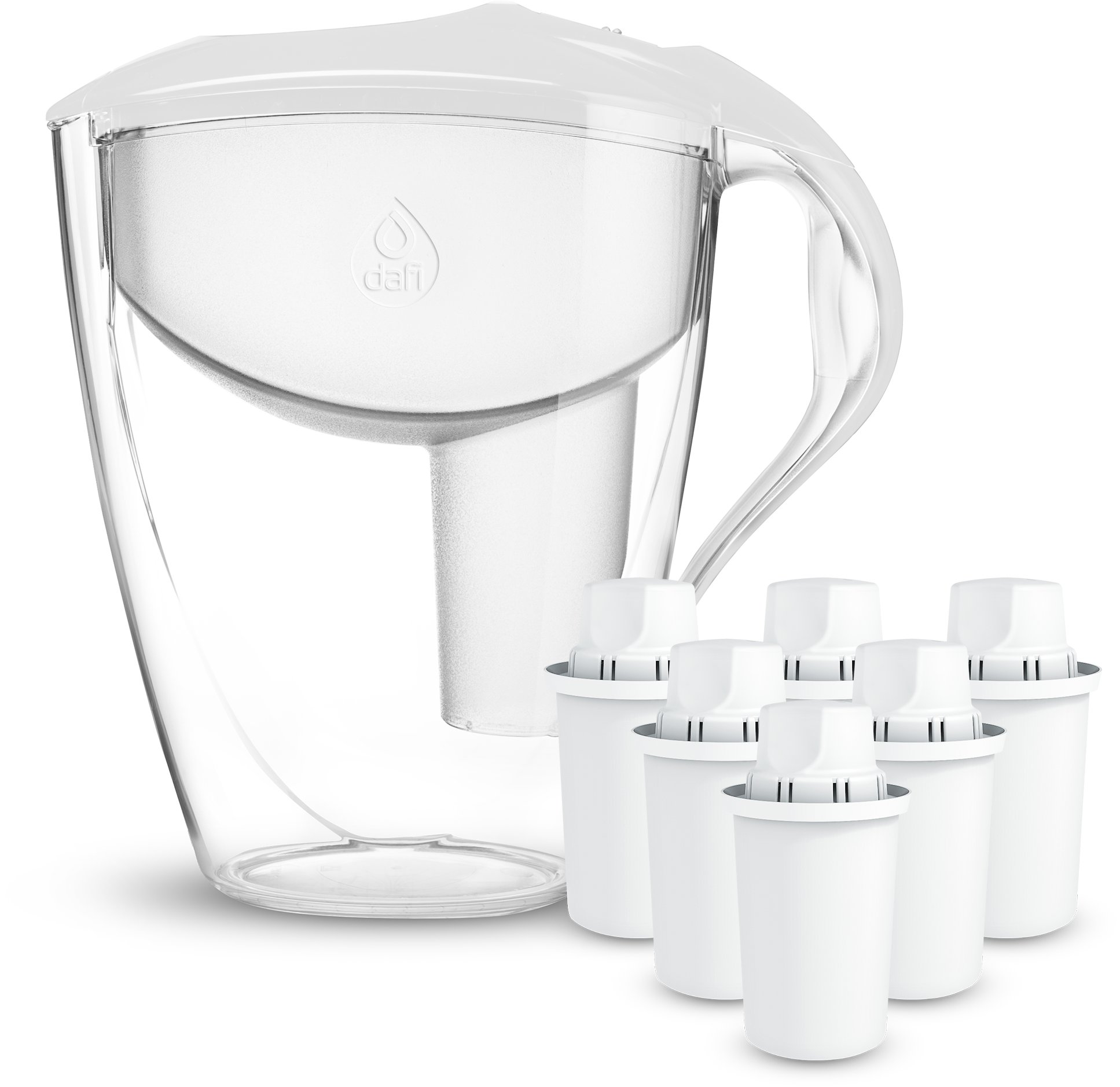 Dzbanek Dafi ASTRA biały 3l manualny 6 x Classic