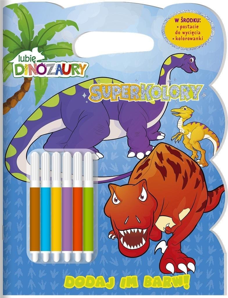 Media Service Zawada Lubię dinozaury. Superkolory cz.1