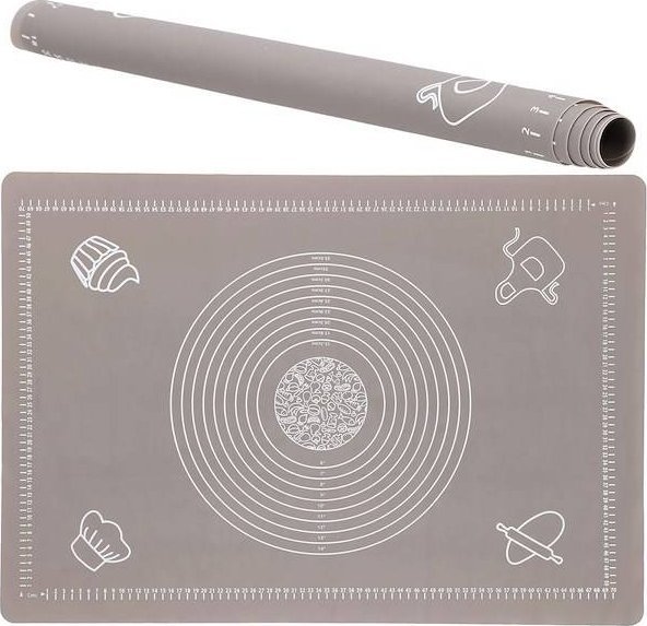 Springos Silikonowa stolnica 65x45cm z podziałką do ciasta UNIWERSALNY