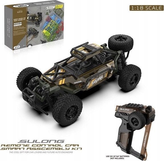 Triton Zdalnie sterowany Crawler SULONG dla dzieci 8+ Model 1:18 + Pilot 2,4 GHz + Gumowe opony