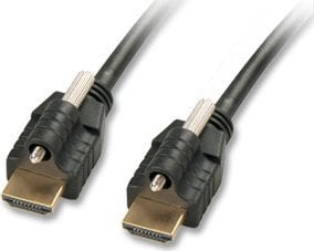 Kabel Lindy LINDY HDMI-Kabel mit Ethernet & 2x Steckerschloss Typ A/A 5m