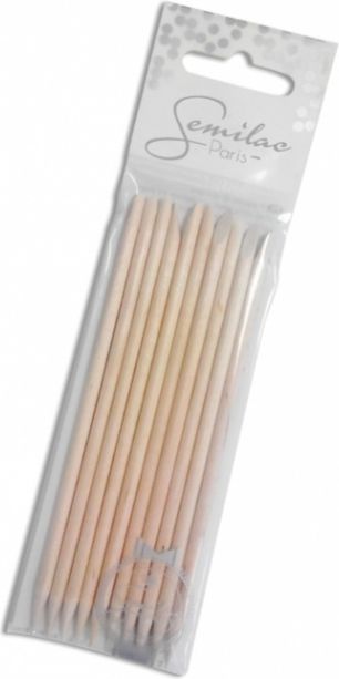 Semilac Diamond Cosmetics Semilac Drewniane patyczki do odsuwania skórek 10 szt. - 0000023969