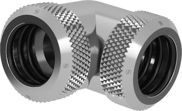 Barrow Barrow Multi-Link Adapter 90 Grad 14mm AD auf 14mm AD Hardtube - silber