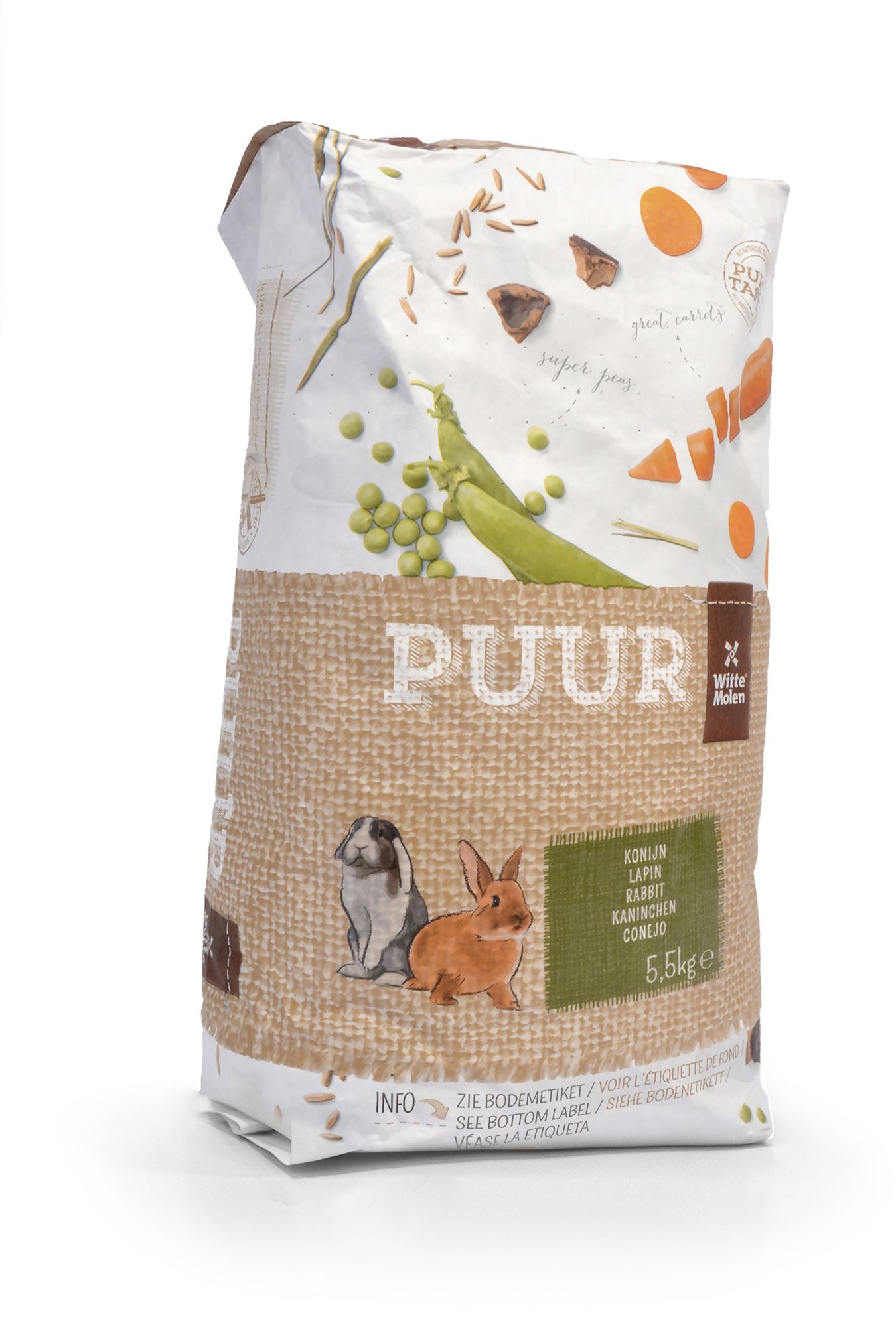 Witte Molen Puur Rabbit 5.5kg