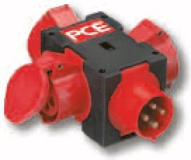 PCE Rozdzielnica przenośna PIESZYCE 3x32A/4P IP44 (9430008W)