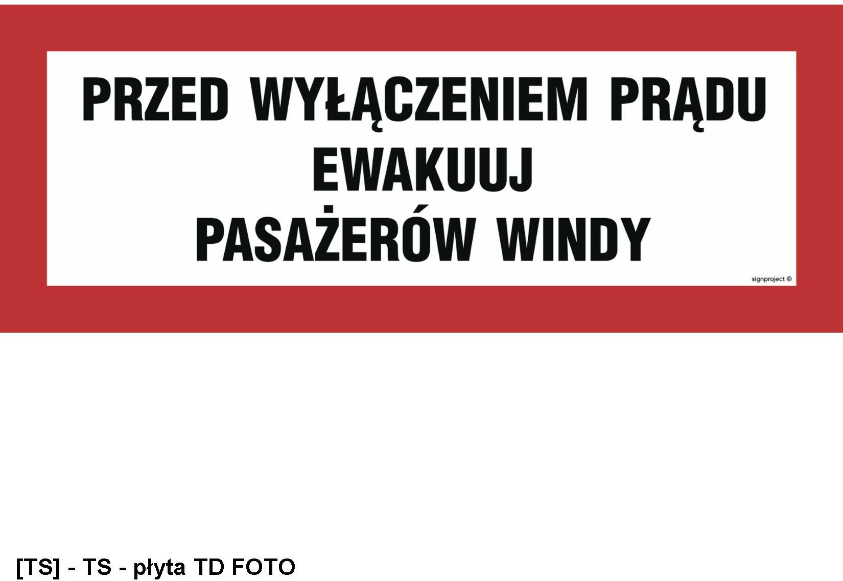BC129 - Przed wyłączeniem prądu ewakuuj pasażerów windy 540x210