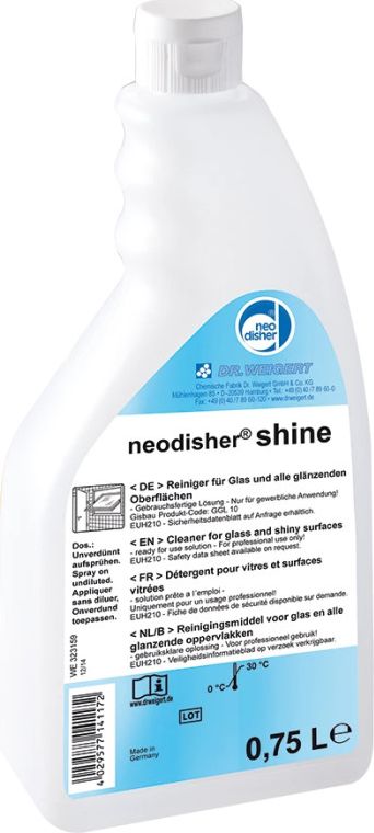 Neodisher Neodisher Shine - Środek do mycia powierzchni błyszczących, koncentrat - 750 ml