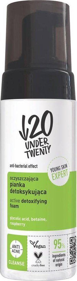Under Twenty Oczyszczająca pianka detoksykująca 150ml