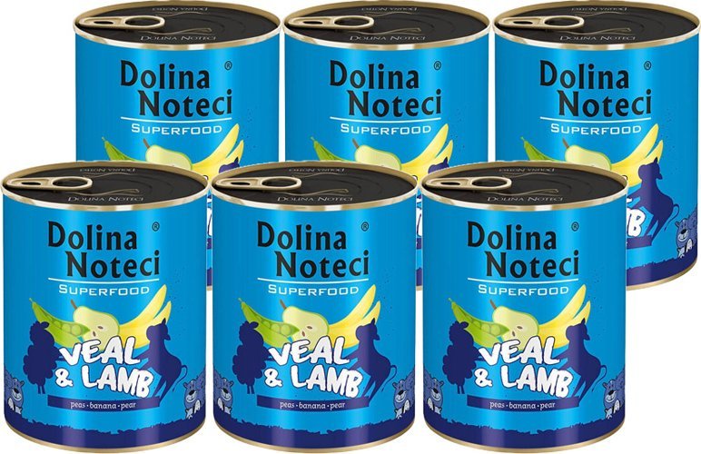 Dolina Noteci Superfood z cielęciną 6x800g