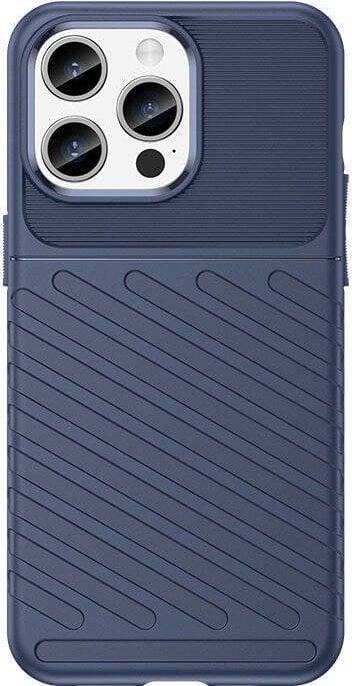 Hurtel Pancerne etui iPhone 15 Pro Max Thunder Case - niebieskie