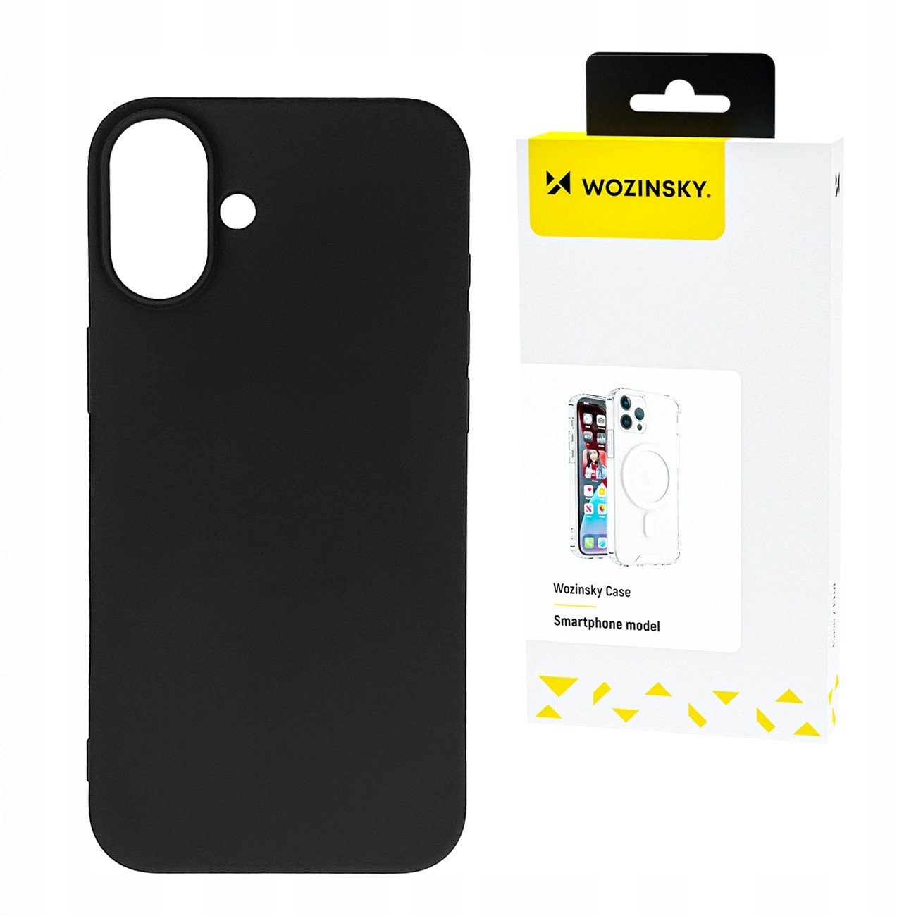 Etui Wozinsky Silicone Case elastyczne silikonowe na Samsung Galaxy S25 Ultra - czarne