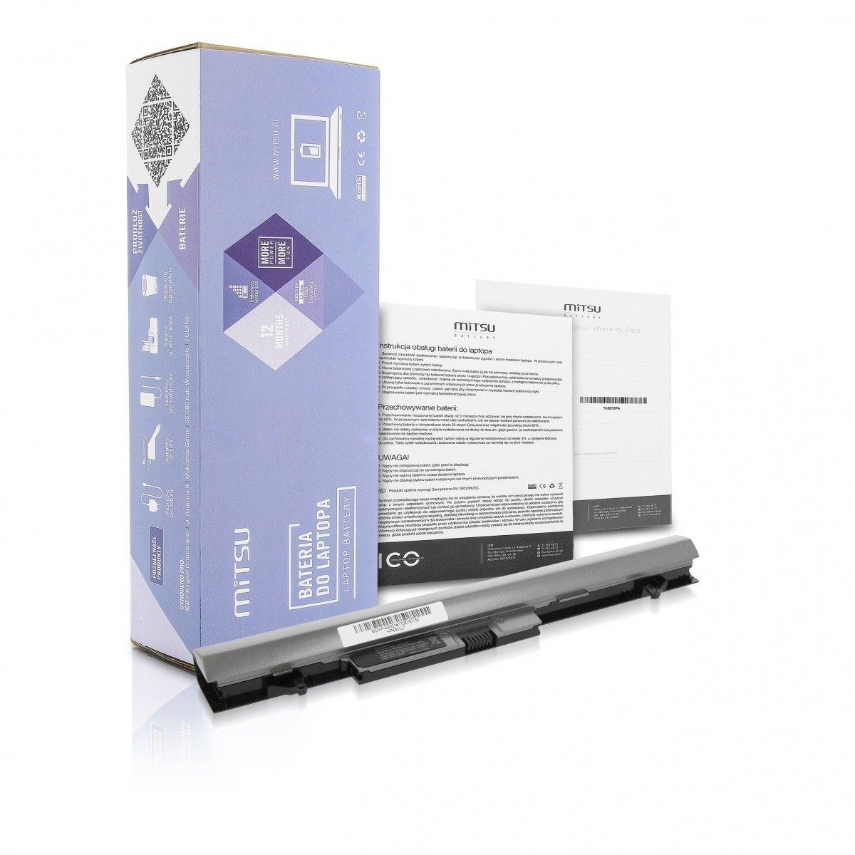 Bateria Mitsu Bateria do HP 430 G1, G2 2200 mAh (BC/HP-430G1)