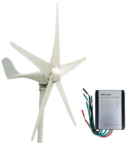 Turbina wiatrowa 24V z regulatorem 300W