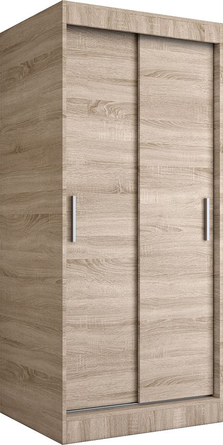 Elior Szafa przesuwna w kolorze dąb sonoma - Corina 2X