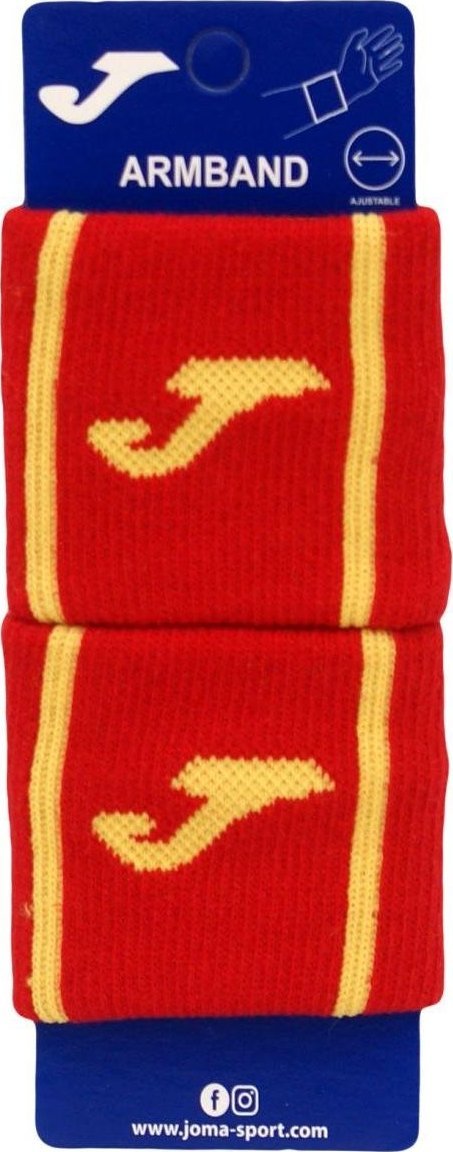 Joma FROTKA OPASKA NA RĘKĘ PODWÓJNA JOMA GAME CZERWONO ŻÓŁTA