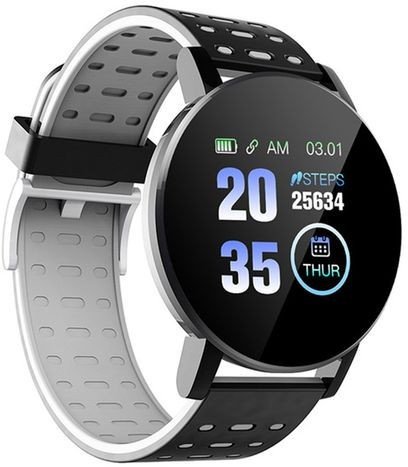 Smart Band 119 Plus czarno-biały