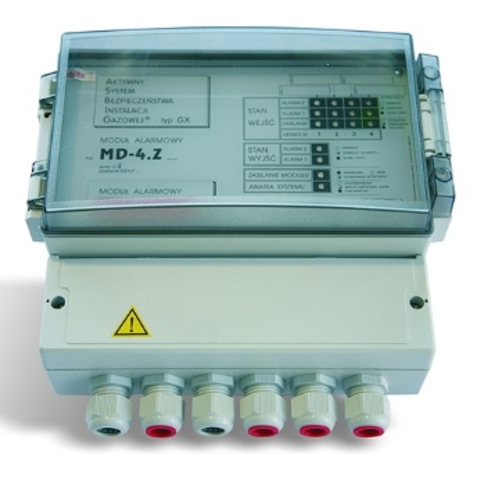 Gazex Moduł alarmowy 4-wejścia 230V - MD-4.Z