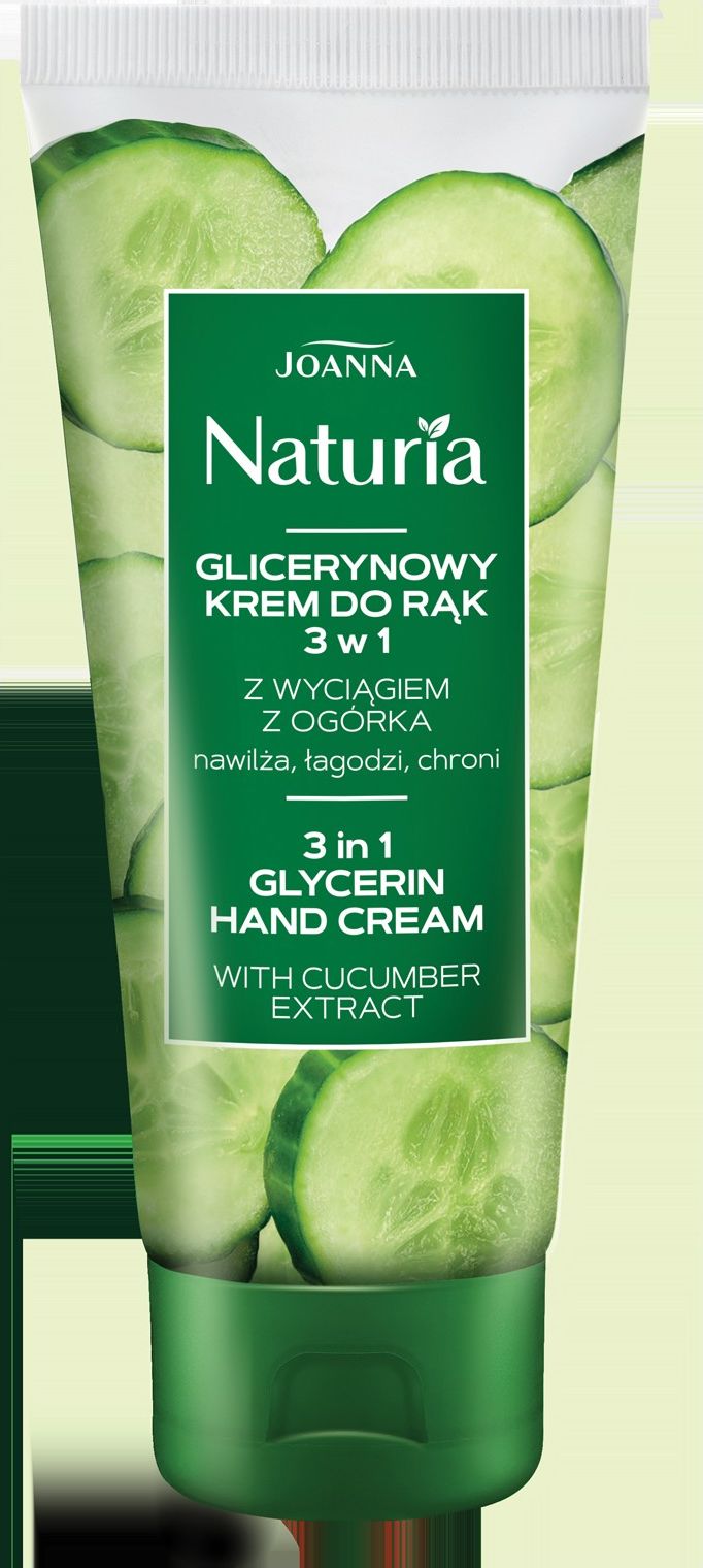 Joanna Naturia Krem glicerynowy do rąk Ogórek 100 ml