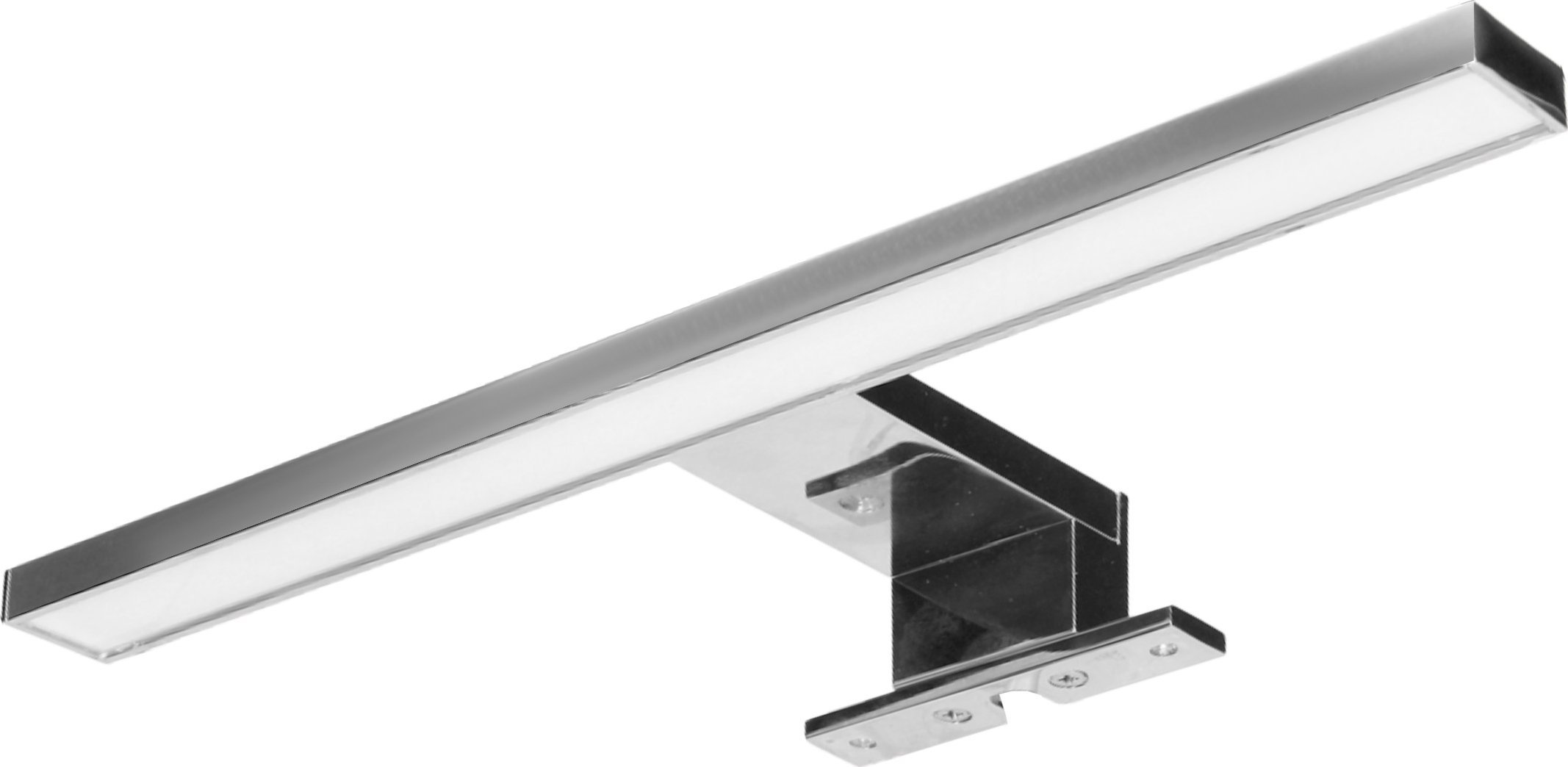 Kinkiet Orno NORTES LED 5W, lampa nad lustro, 320lm, 4000K, dł. 30 cm, aluminium, srebrna