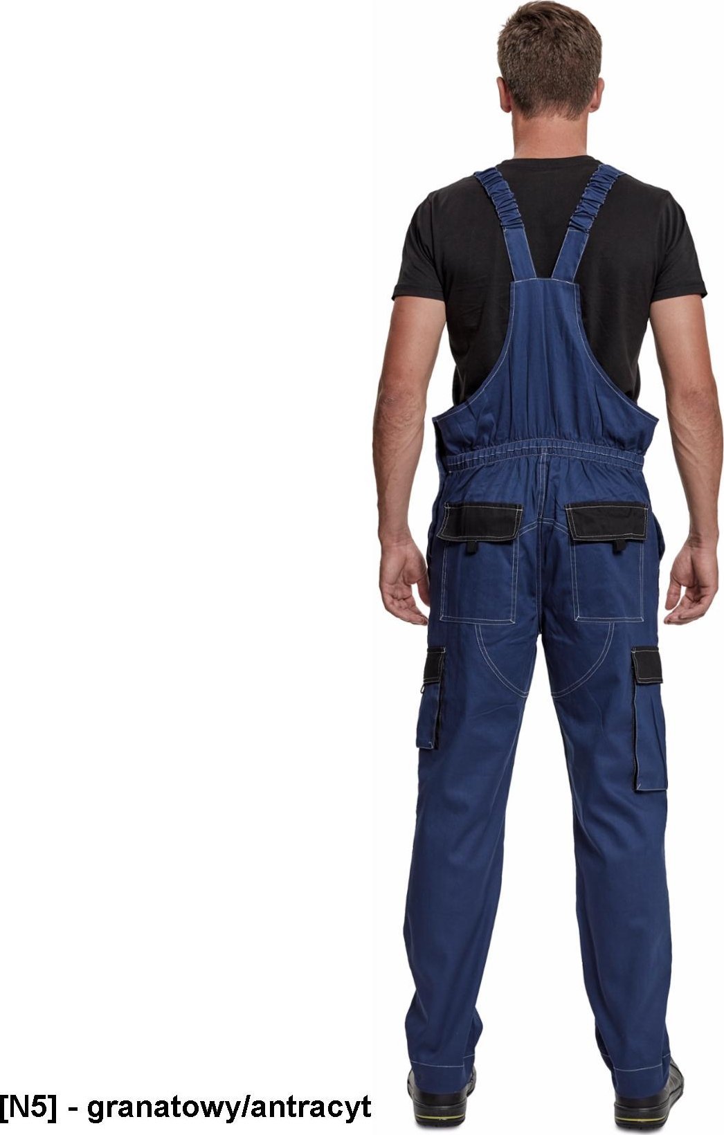 CERVA MAX SUMMER - ogrodniczki - granatowy/antracyt 46