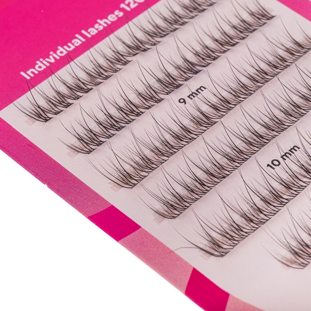 INTER-VION_Sztuczne rzęsy w kępkach 9/10/11 120szt.