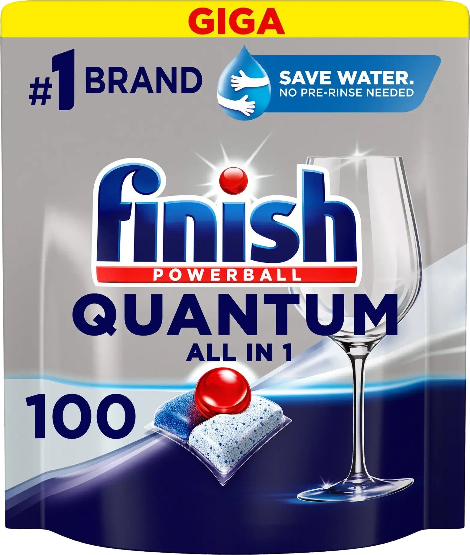 Quantum Finish - Kapsułki do zmywarki 100 sztuk Regular (FINS-KA-040-20)