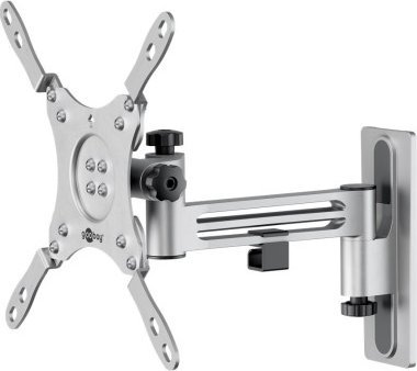 Uchwyt ścienny do TV Caravan FULLMOTION (M), srebrny